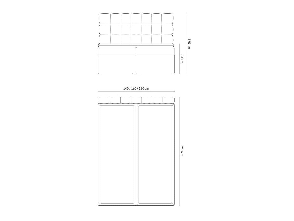 Cama continental 663568