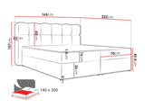 Cama continental 664012