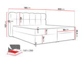 Cama continental 664012