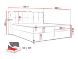 Cama continental 664012