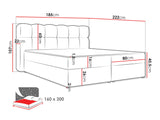 Cama continental 664012