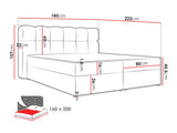 Cama continental 664012