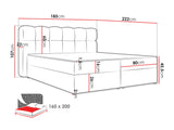 Cama continental 664012