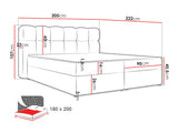 Cama continental 664012