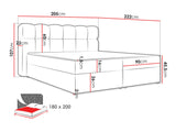 Cama continental 664012