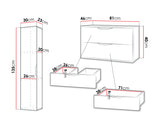 Conjunto de mueble de baño 664084