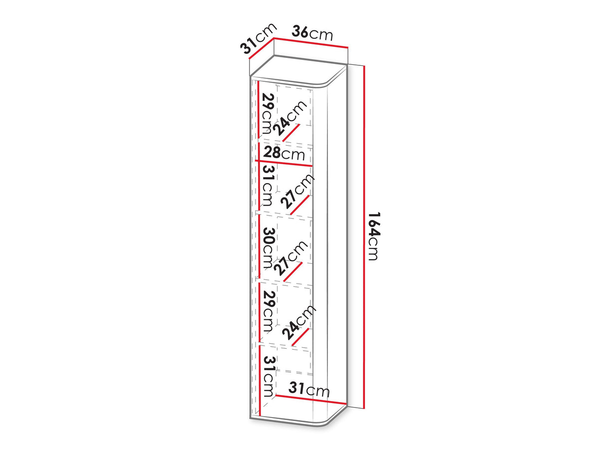Estantería de pared 664359
