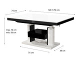 Mesa de centro convertible 664636