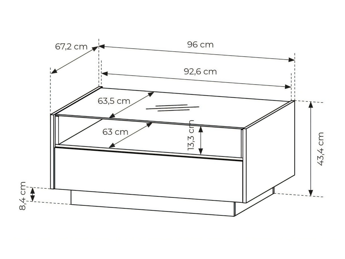 Mesa de centro 665310