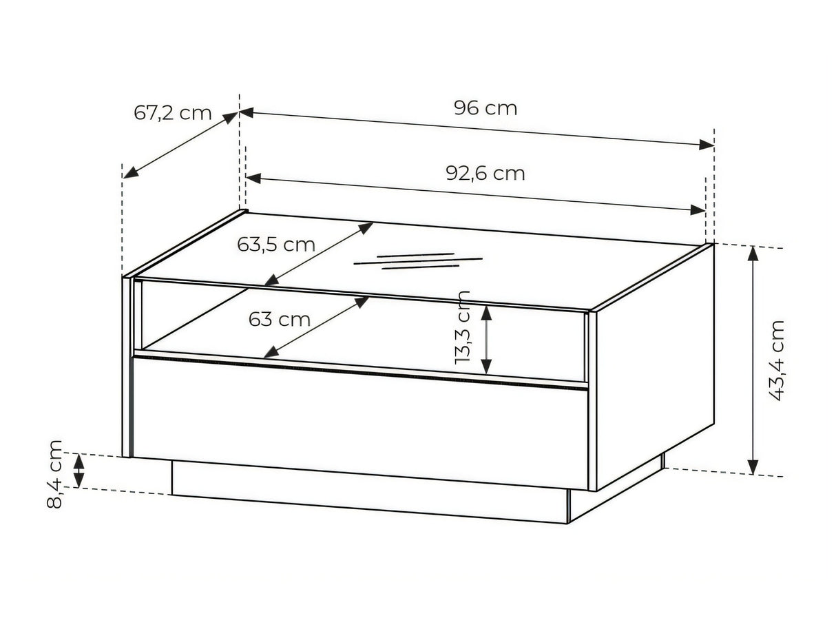 Mesa de centro 665310