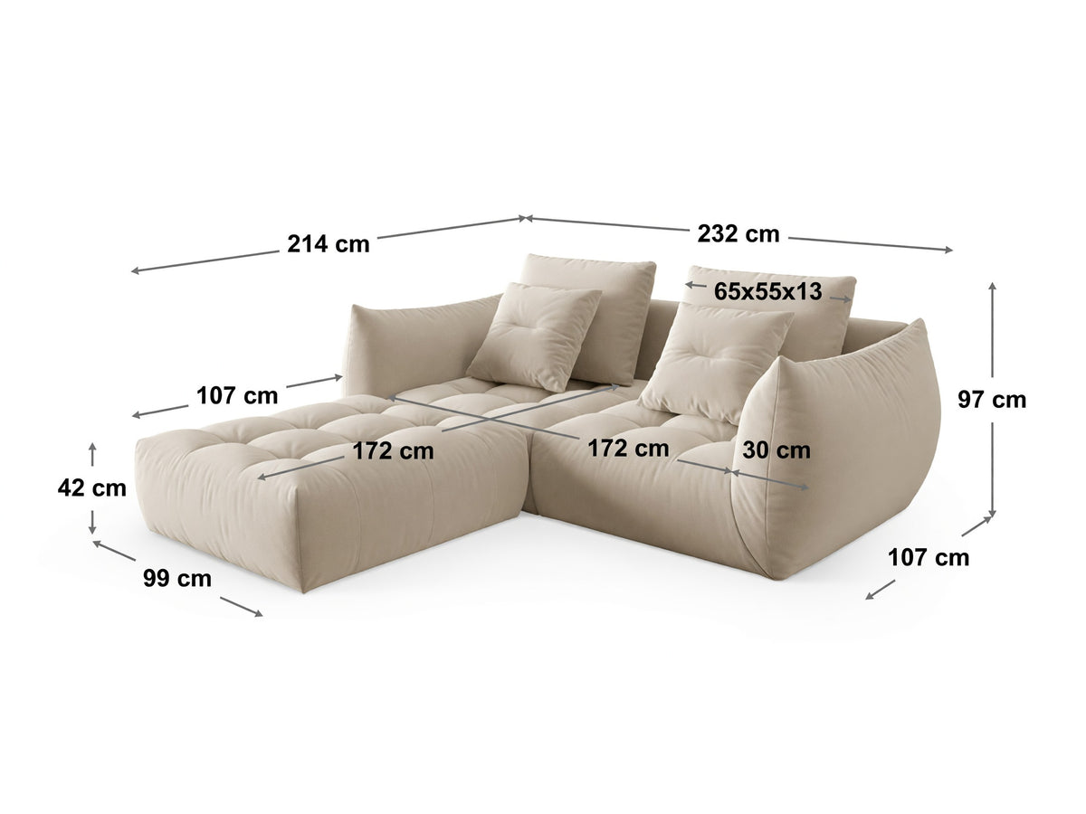 Sofá rinconero modular 587231