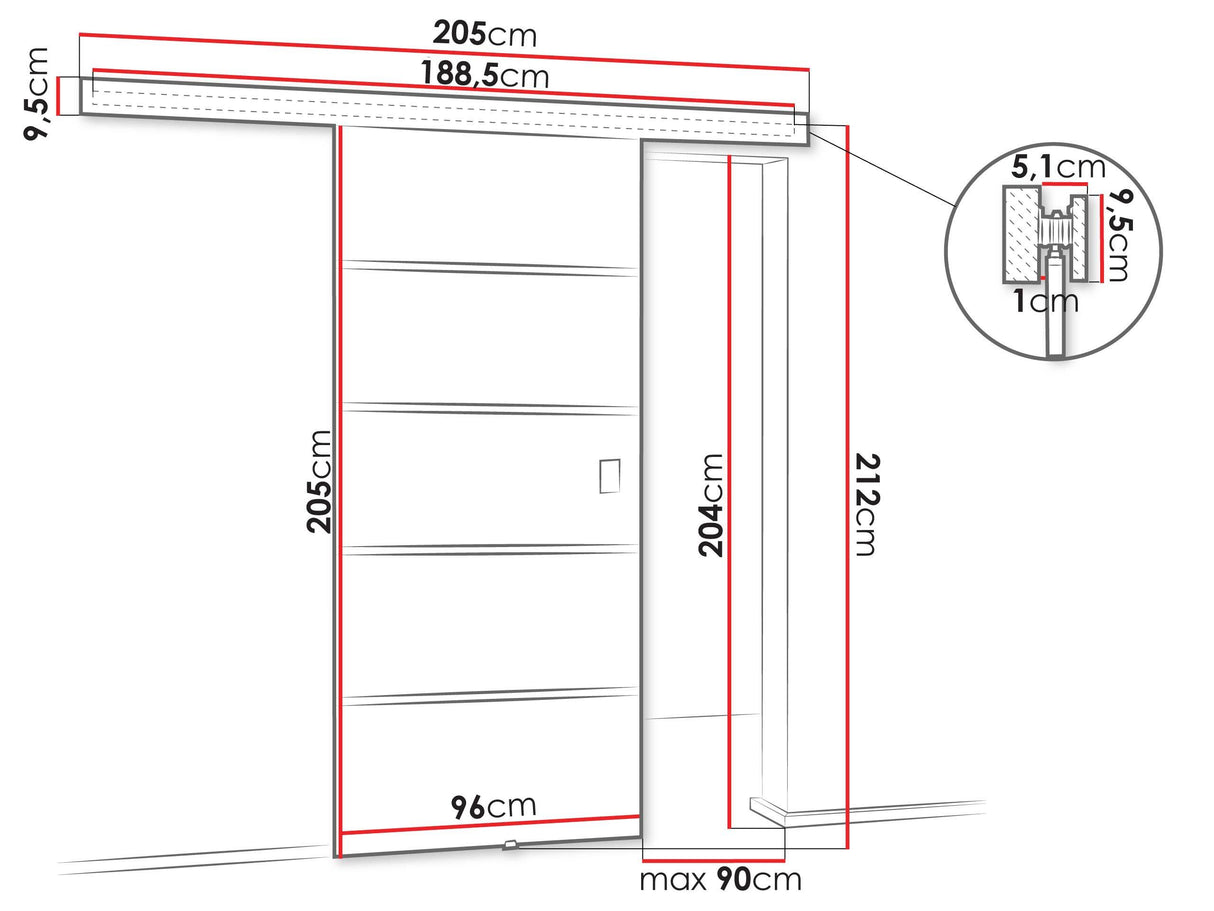 Puerta corredera 505395 4872692