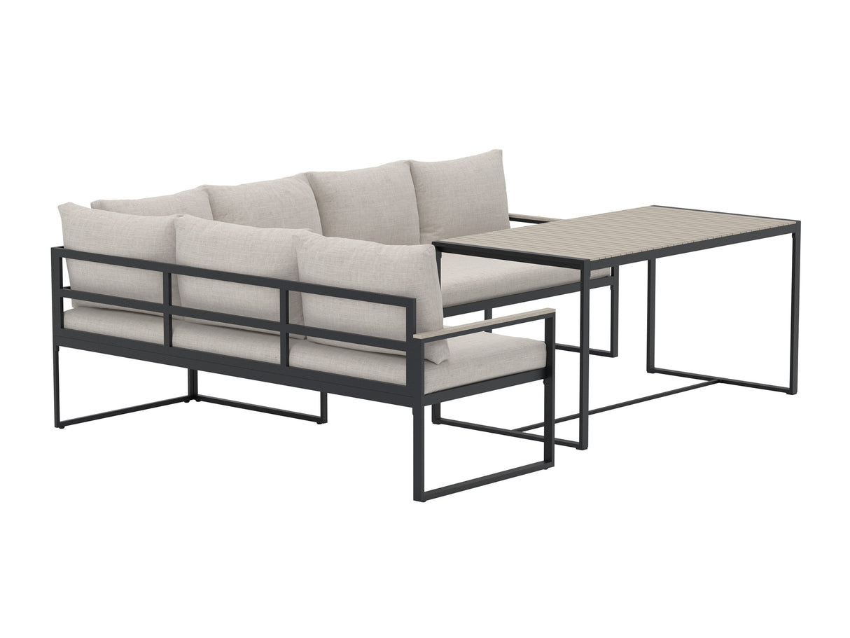 Conjunto de muebles de exterior 666655