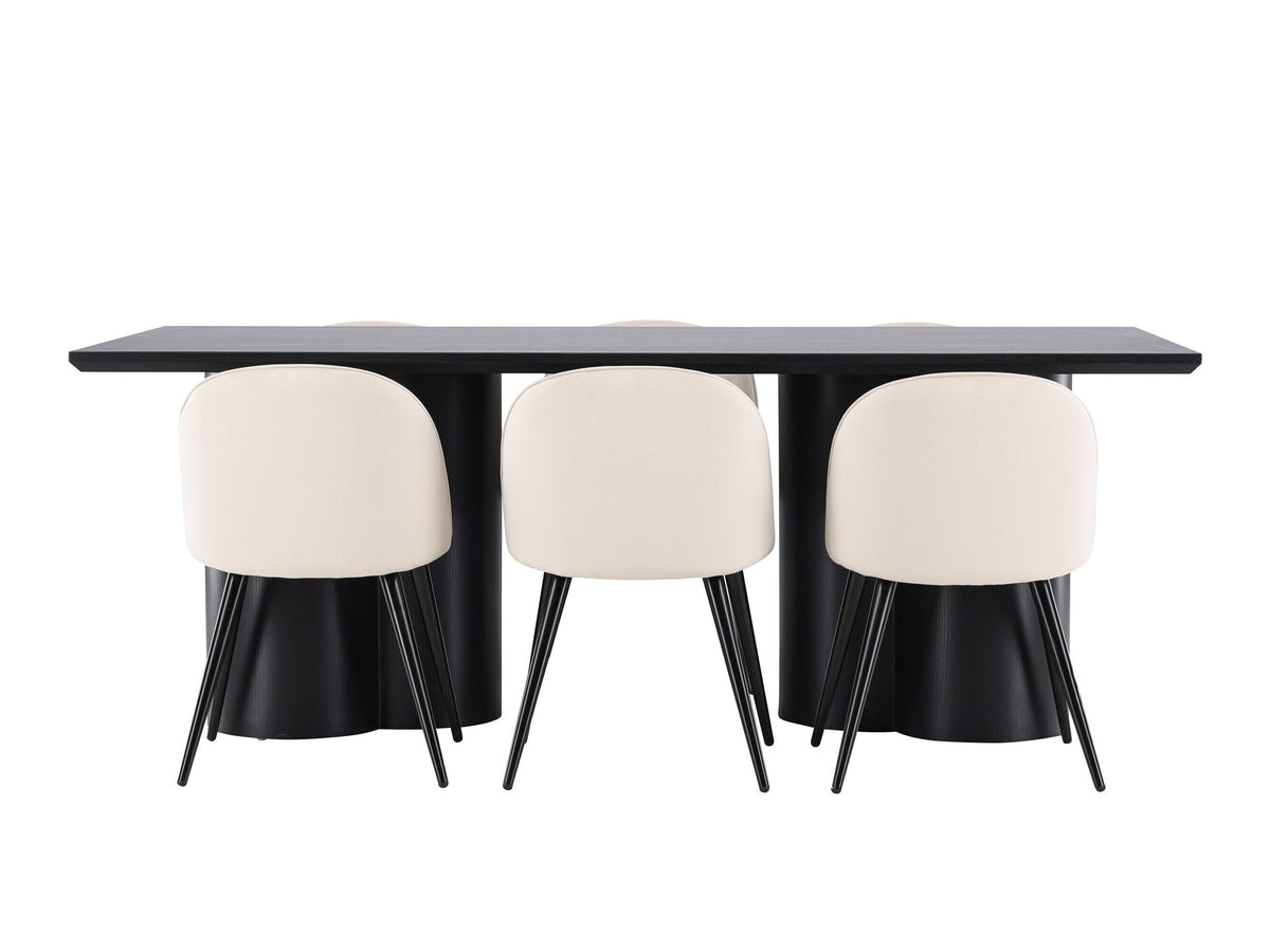 Conjunto de mesas y sillas para comedor 666644