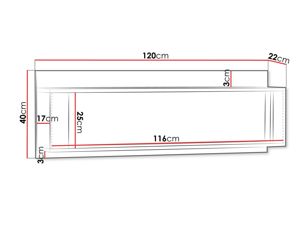 Estantería de pared 339583 4888710