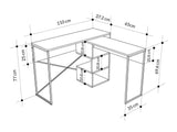 Mesa de ordenador esquinera 667816