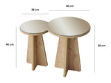 Conjunto de mesas auxiliares 668587