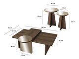 Conjunto mesa de centro 668730