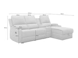 Sillón reclinable de ángulo suave 669693
