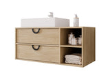 Armario de baño colgante para lavabo 615723 4945267