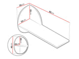 Estantería de pared 672230