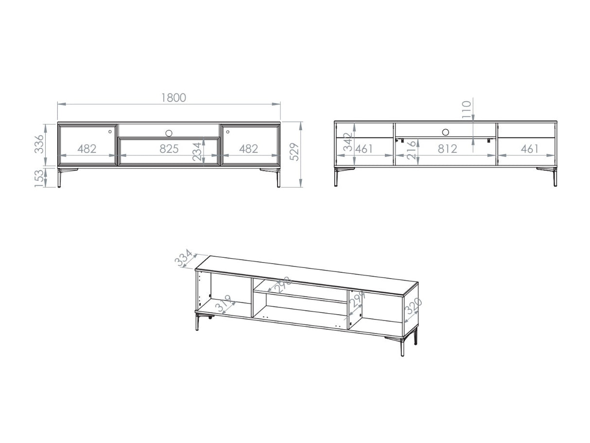 Mueble TV 671733 4954406