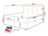 Cama continental 263501 4968808