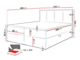 Cama continental 263501 4968817