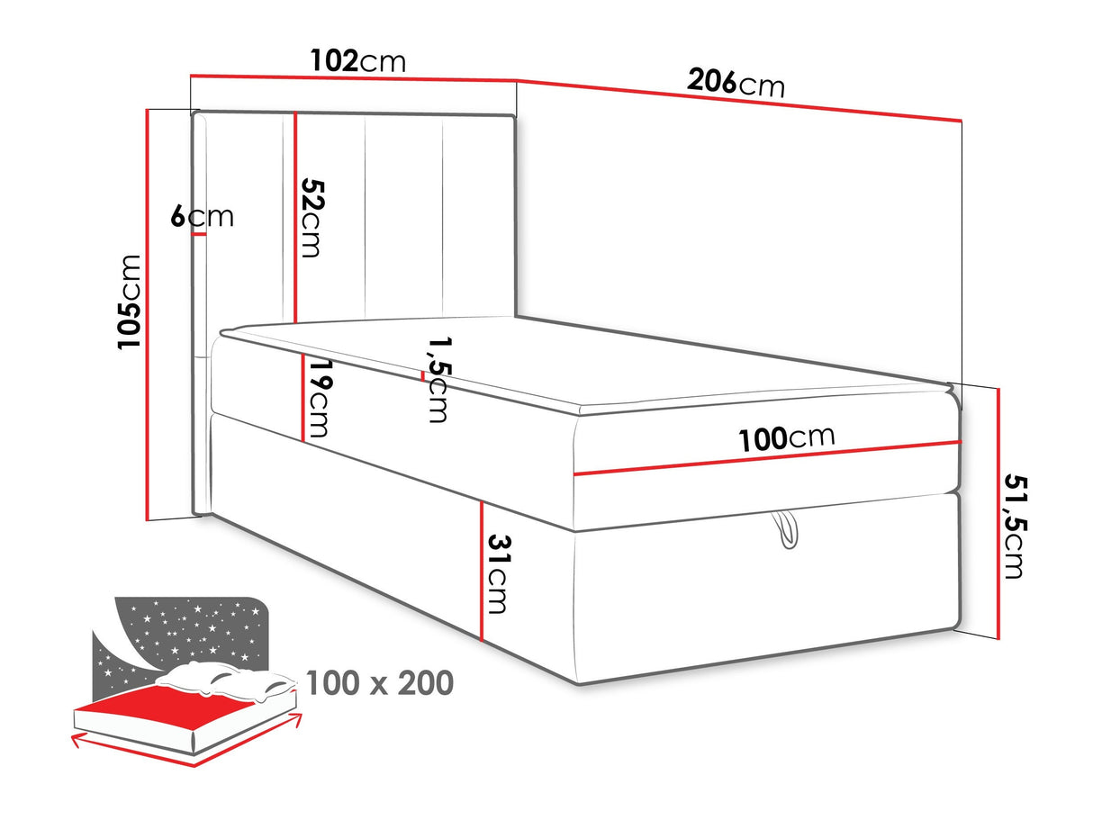 Cama continental 670213 4968960