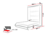 Cama plegable 483040