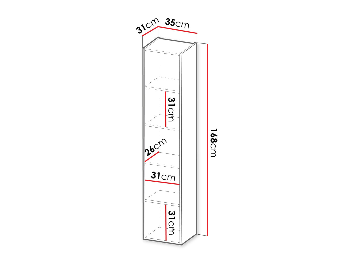 Estantería de pared 674525
