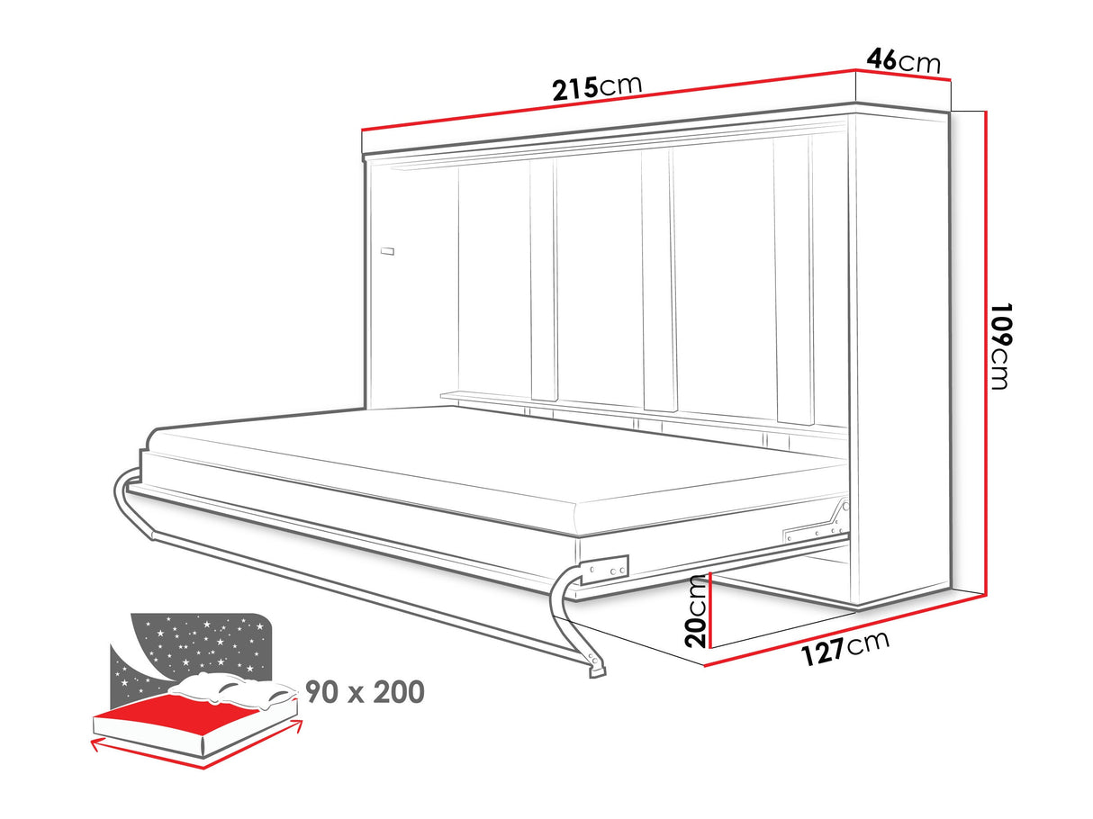 Cama plegable 483098