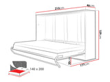 Cama plegable 483098