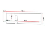 Estantería de pared 676334