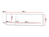 Estantería de pared 676334