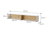 Estantería de pared 491425 5003317