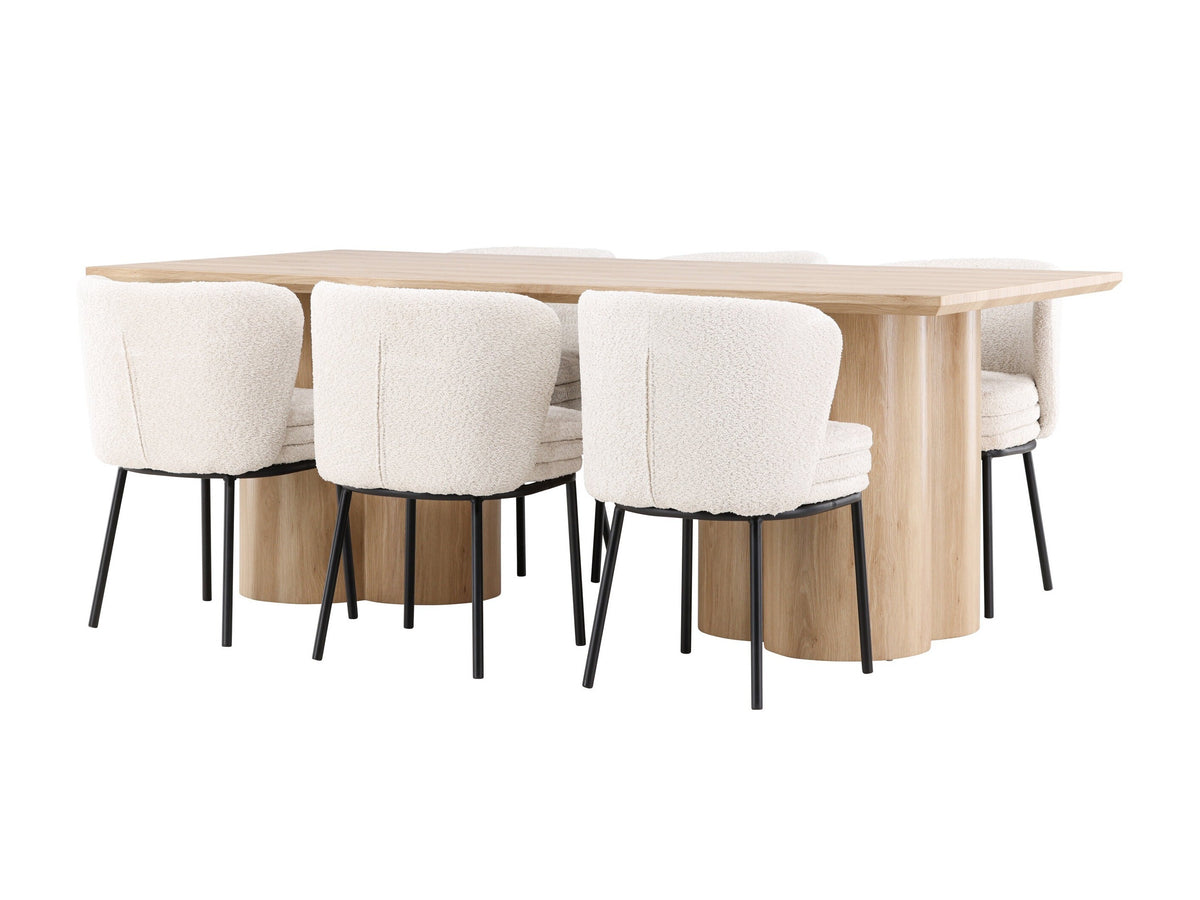 Conjunto de mesas y sillas para comedor 640171 5065799