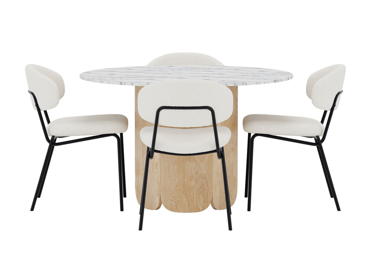 Conjunto de mesas y sillas para comedor 682302