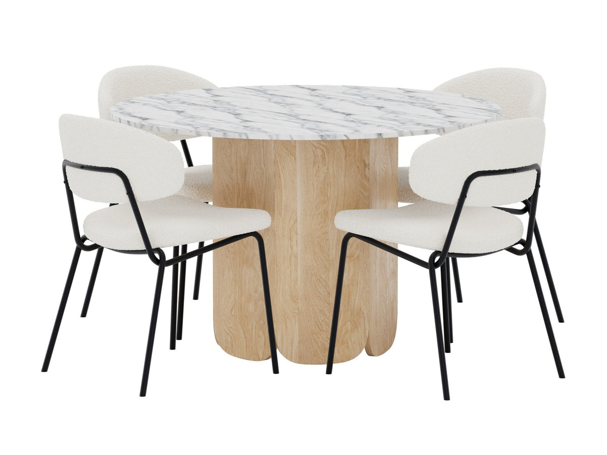 Conjunto de mesas y sillas para comedor 682302