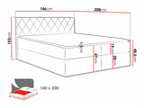Cama continental 115264 5080119