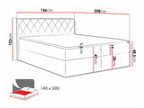 Cama continental 115264 5080120
