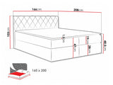 Cama continental 115264 5080123