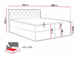 Cama continental 115264 5080124