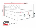 Cama continental 115264 5080129