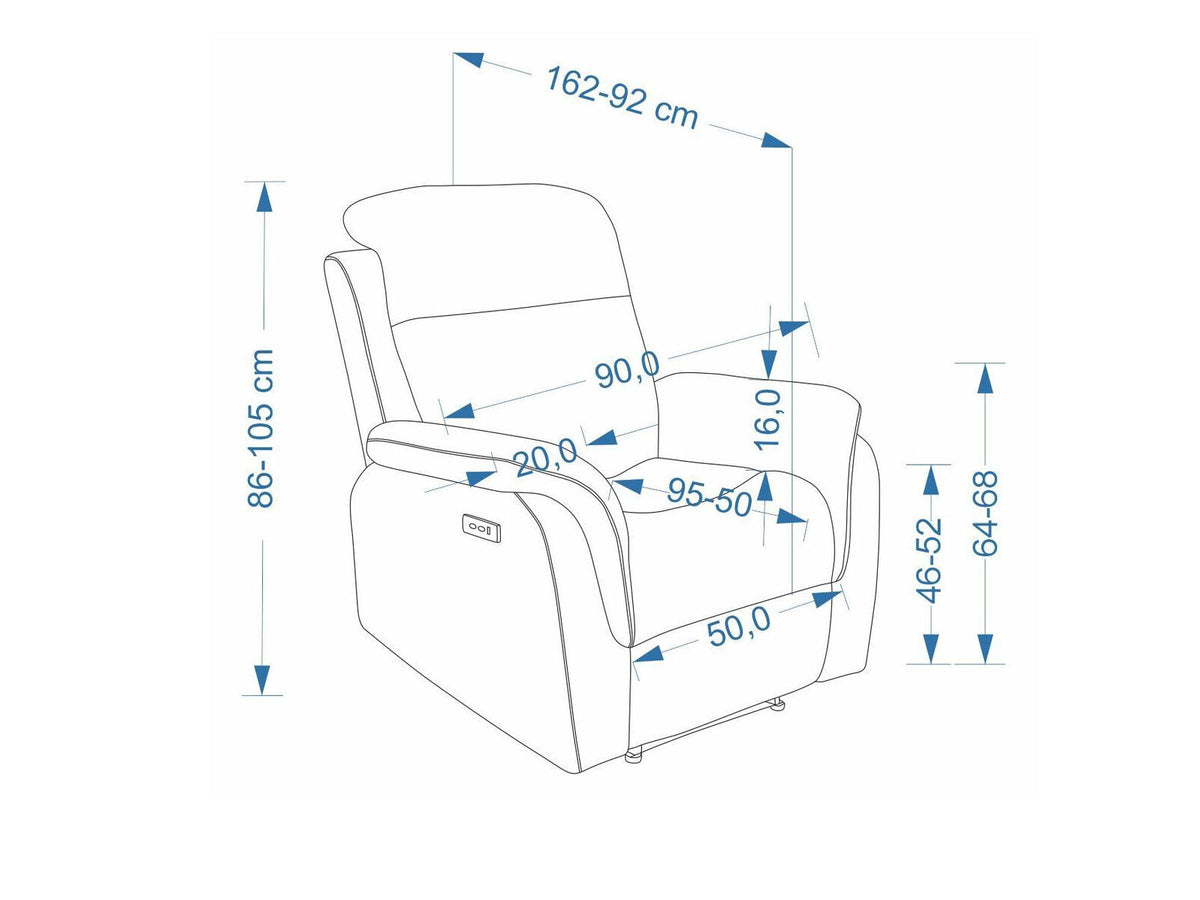 Sillón reclinable 682718