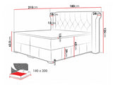 Cama continental 209351 5091112