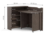 Mesa de ordenador esquinera 493582