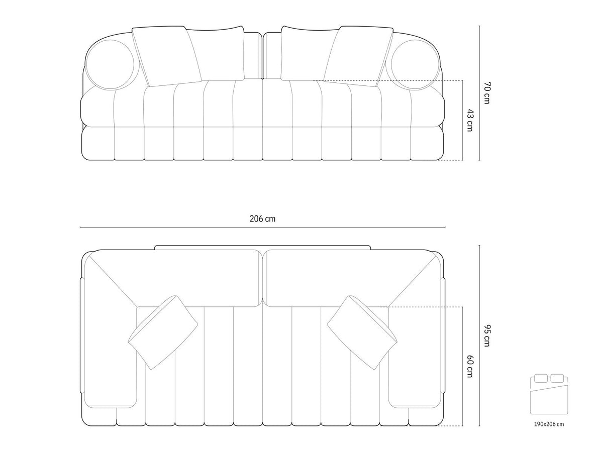 Sofá cama 599559