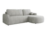 Sofá rinconero Plosebo derecho, gris claro Coral 75 5154512