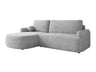 Sofá rinconero Plosebo izquierdo, gris claro Lumo 65 5154535